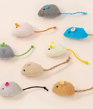 Interactief Pluche Huisdierspeelgoed – Duurzaam Linnen Speeltje voor Katten en Kleine Dieren