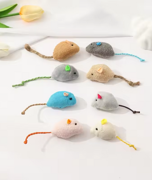 Interactief Pluche Huisdierspeelgoed – Duurzaam Linnen Speeltje voor Katten en Kleine Dieren