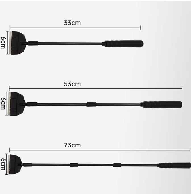 Aquarium Algen Schraper – Reinigingstool met Lange Steel voor Glas en Bodem