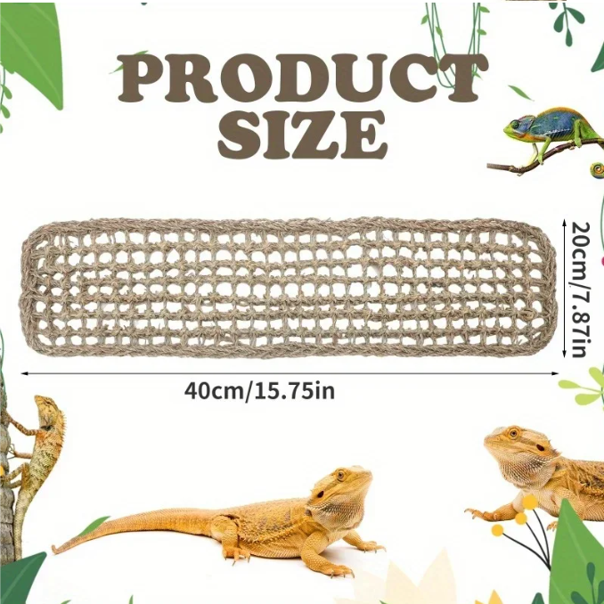 Reptielen Hangmat – Comfortabele Lounger voor Hagedissen, Gecko en Slangen