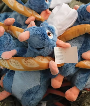 Muis Knuffel met Brood – Zacht Pluche Speelgoed voor Kinderen