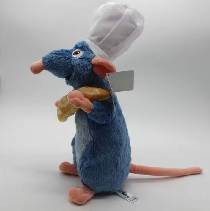 Muis Knuffel met Brood – Zacht Pluche Speelgoed voor Kinderen