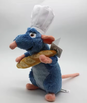 Muis Knuffel met Brood – Zacht Pluche Speelgoed voor Kinderen