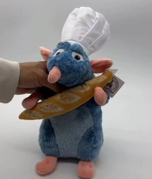 Muis Knuffel met Brood – Zacht Pluche Speelgoed voor Kinderen