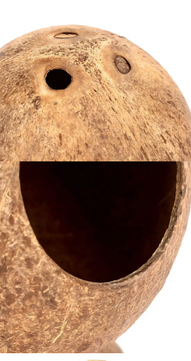 Kokosnoot Hamster Huis – Natuurlijk Nest en Schuilplaats voor Kleine Dieren