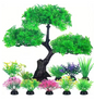 Set van 10 Aquarium Kunstplanten – Decoratieve Plastic Waterplanten voor Vissen