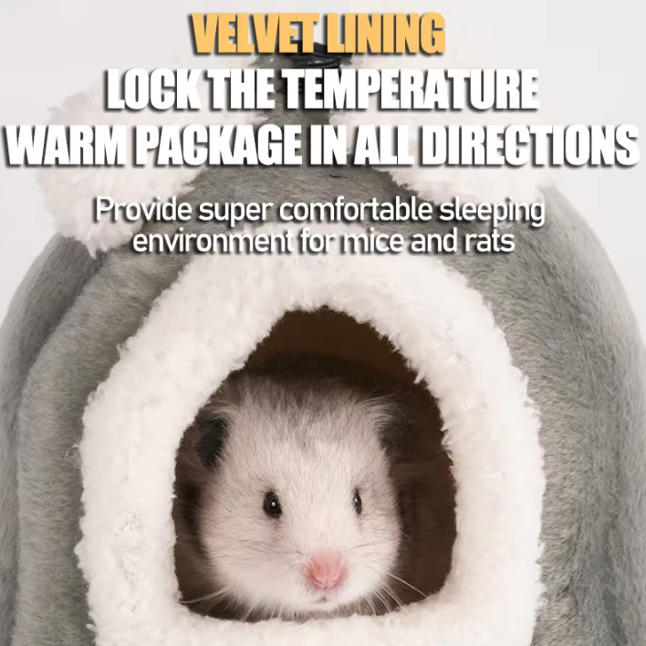 Hangend Cavia Bed – Zacht Warm Nest voor Kleine Dieren