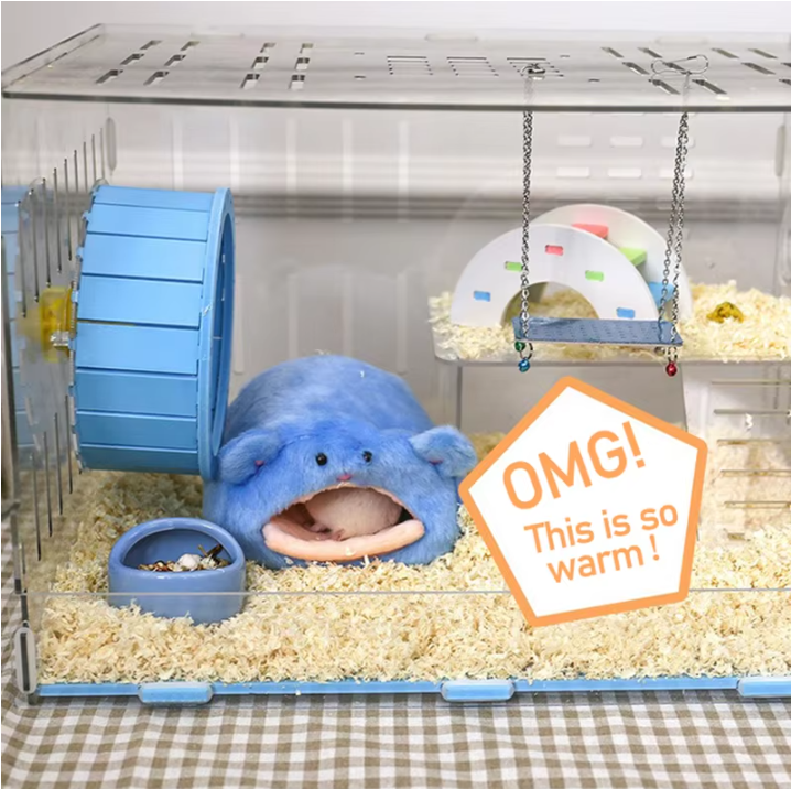 Hangend Cavia Bed – Zacht Warm Nest voor Kleine Dieren