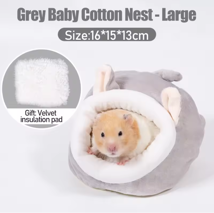 Hangend Cavia Bed – Zacht Warm Nest voor Kleine Dieren