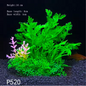 Aquarium Kunstplant Decoratie – Realistische Onderwater Plant met Verzwaringsbasis voor Vissentank