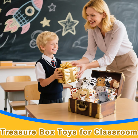 Safari Knuffels Set – Mini Jungle Dieren Knuffels voor Kinderen