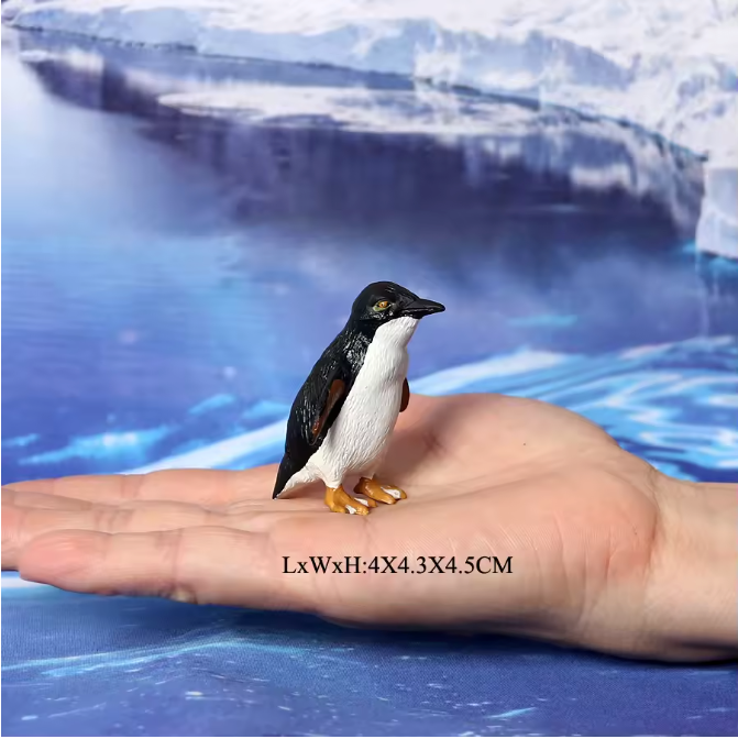 Realistische Pinguïn Figuren Set – Dierfiguren voor Educatie en Decoratie