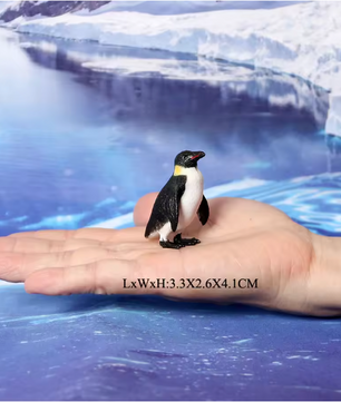 Realistische Pinguïn Figuren Set – Dierfiguren voor Educatie en Decoratie