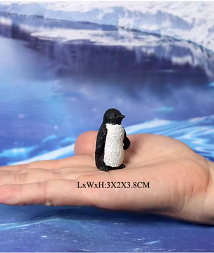Realistische Pinguïn Figuren Set – Dierfiguren voor Educatie en Decoratie