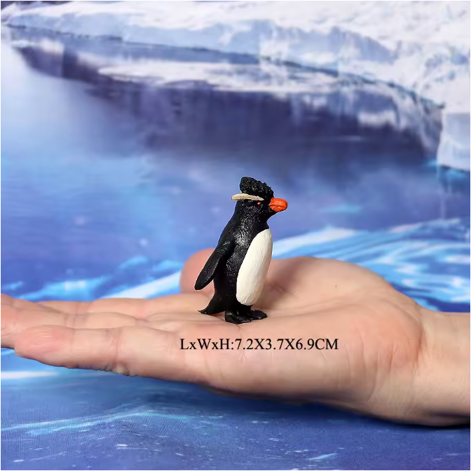 Realistische Pinguïn Figuren Set – Dierfiguren voor Educatie en Decoratie
