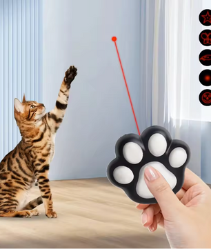 Interactieve Laser Pointer voor Kat en Hond – Oplaadbaar Speelgoed met Patronen