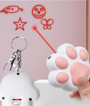 Interactieve Laser Pointer voor Kat en Hond – Oplaadbaar Speelgoed met Patronen