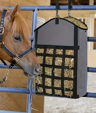 Hooizak met Slow Feed Net – Duurzame Voerzak voor Paarden en Vee