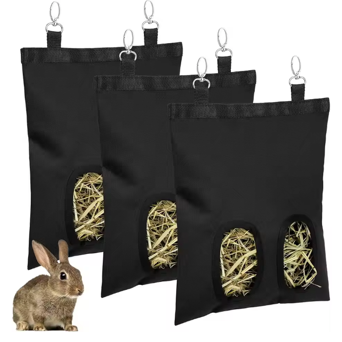 Hooizak Hangend – Voerzak voor Konijnen, Cavia’s en Kleine Huisdieren