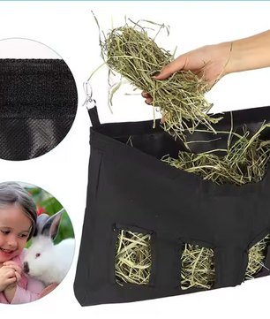 Hooizak Hangend – Voerzak voor Konijnen, Cavia’s en Kleine Huisdieren