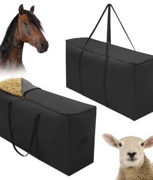 Grote Hooizak Slow Feed – Duurzame Voerzak voor Paarden, Runderen en Schapen