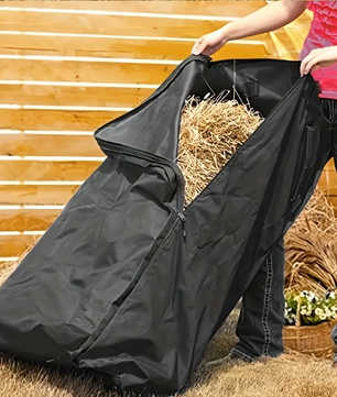 Grote Hooizak Slow Feed – Duurzame Voerzak voor Paarden, Runderen en Schapen