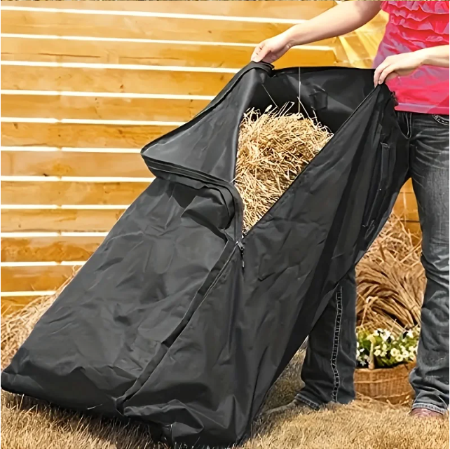 Grote Hooizak Slow Feed – Duurzame Voerzak voor Paarden, Runderen en Schapen