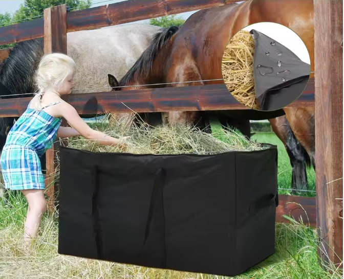 Waterdichte Hooibalenzak – Duurzame Voerzak voor Paarden en Vee