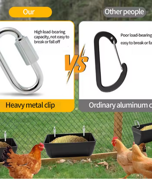 Automatische Pluimvee Voerbak – Hangende Voerdispenser met Grote Capaciteit