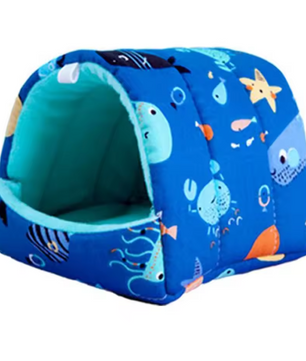 Zacht Pluche Hamster Huis – Warm Slaapnest voor Kleine Huisdieren