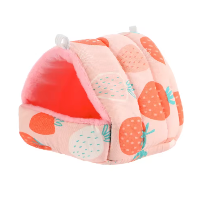 Zacht Pluche Hamster Huis – Warm Slaapnest voor Kleine Huisdieren