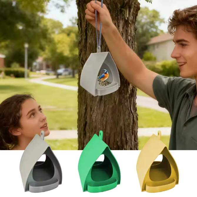 Vogelvoeder Hanger – Decoratief Voederhuis voor Tuin en Balkon