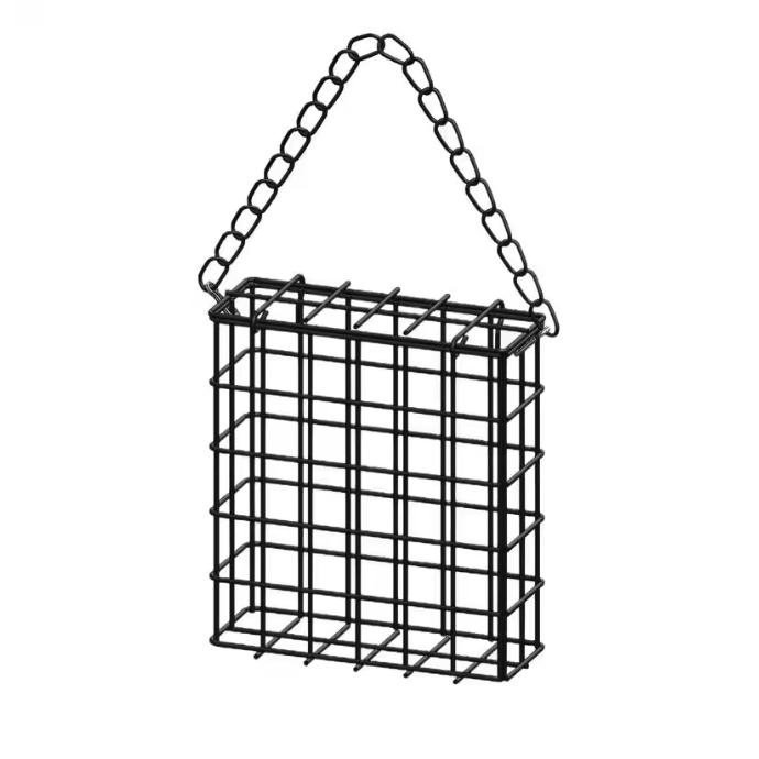 Metalen Vogelvoeder voor Vetbollen – Hangende Suet Feeder met Ketting