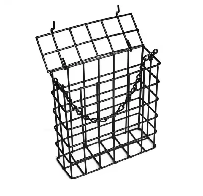 Metalen Vogelvoeder voor Vetbollen – Hangende Suet Feeder met Ketting