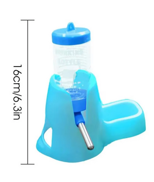 Automatische Hamster Waterfles met Voerbak – Drinkdispenser voor Kleine Dieren