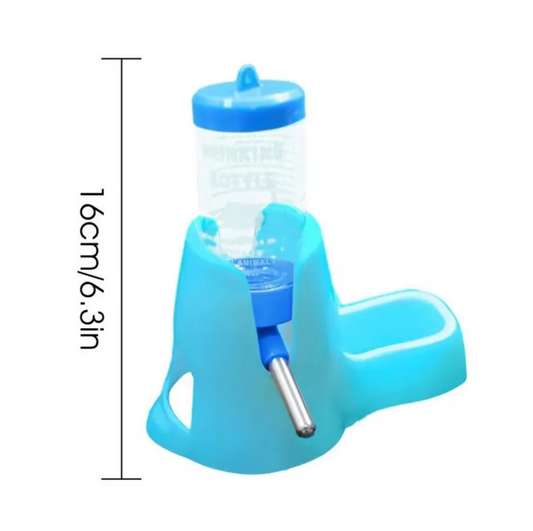Automatische Hamster Waterfles met Voerbak – Drinkdispenser voor Kleine Dieren