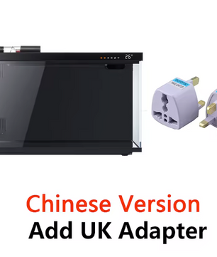 Slim Aquarium met App Bediening – Automatische Voeder en LED Verlichting