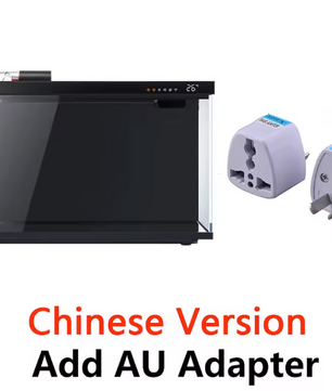 Slim Aquarium met App Bediening – Automatische Voeder en LED Verlichting