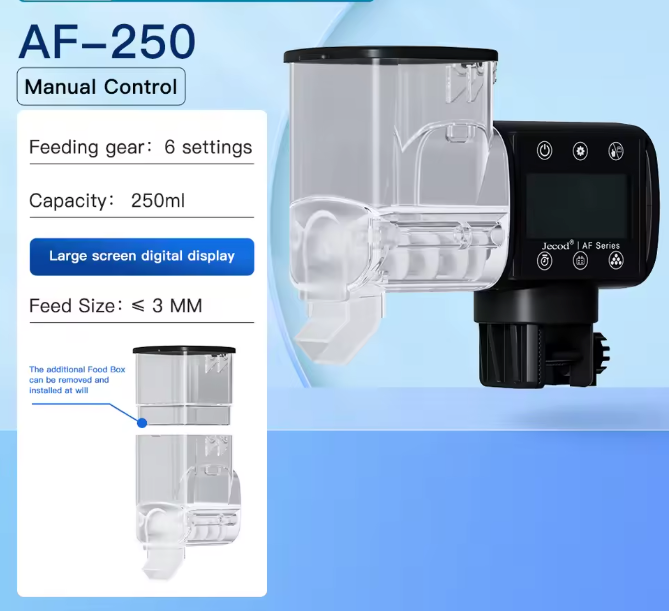 Automatische Aquarium Voeder – Digitale Timer en Wifi Visvoer Dispenser