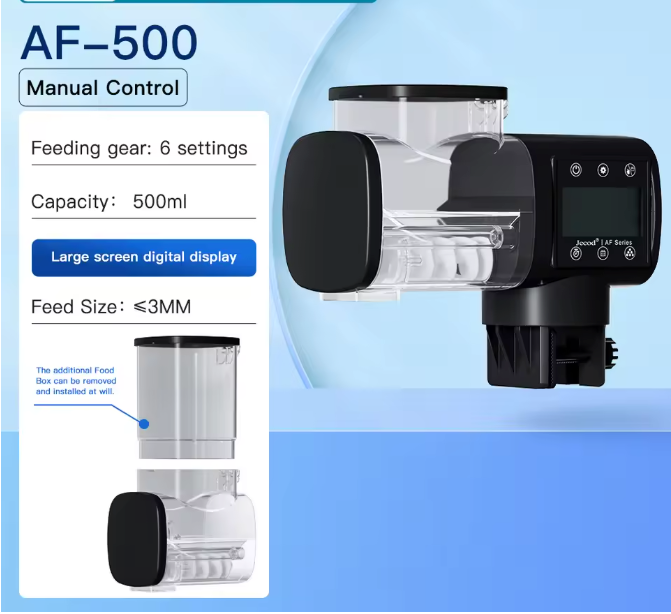 Automatische Aquarium Voeder – Digitale Timer en Wifi Visvoer Dispenser