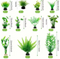 25/26-Delige Aquarium Planten Set – Kunstmatige Waterplanten Decoratie
