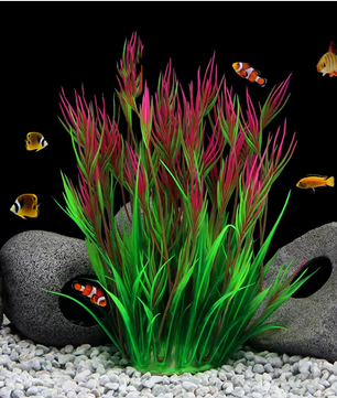 Aquarium Kunstgras Decoratie – Realistische Onderwater Plant voor Vissentank