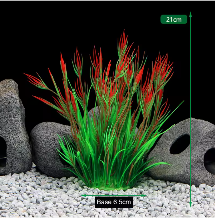 Aquarium Kunstgras Decoratie – Realistische Onderwater Plant voor Vissentank
