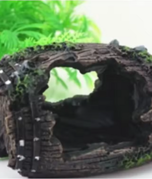 Aquarium Wijnvat Decoratie – Schuilgrot Ornament voor Vissen en Reptielen