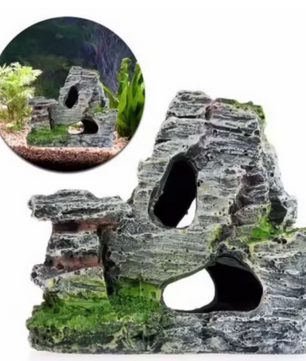 Aquarium Wijnvat Decoratie – Schuilgrot Ornament voor Vissen en Reptielen