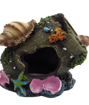 Aquarium Wijnvat Decoratie – Schuilgrot Ornament voor Vissen en Reptielen