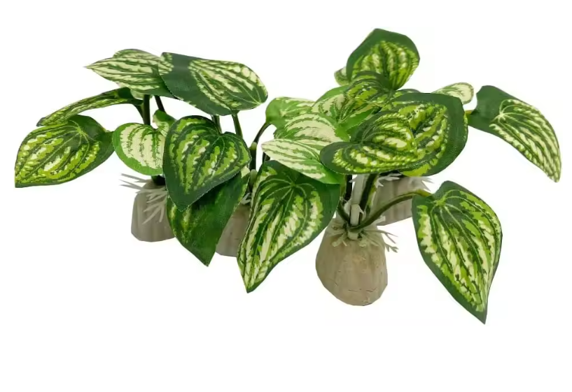 Aquarium Kunstplant Decoratie – Realistische Waterplant met Verzwaringsbasis voor Vissentank