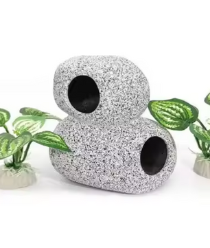 Aquarium Kunstplant Decoratie – Realistische Waterplant met Verzwaringsbasis voor Vissentank