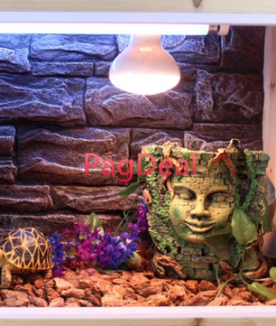 Aquarium Tempel Decoratie – Boeddha Muur Hars Ornament