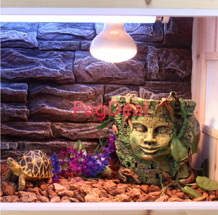 Aquarium Tempel Decoratie – Boeddha Muur Hars Ornament